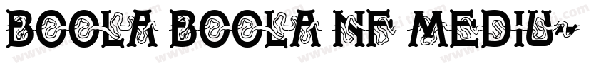 Boola Boola NF Mediu字体转换